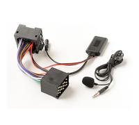 Lecreatekit Cavo adattatore AUX IN con microfono per BMW E46 Serie 3 (2002-2006), compatibile 5.0, 150 cm