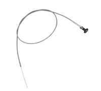 Lecreatekit Cavo di comando dell'acceleratore a gas da 50 mm, con manicotto da 2330 mm, per tosaerba, trattori, parti del motore