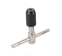 Lecreatekit Chiave a cricchetto con impugnatura a T di precisione per filettature M3-M6, utensile manuale in acciaio per aree strette