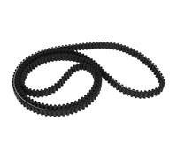 Lecreatekit Cinghia dentata per tosaerba, compatibile con modelli M127926, LT133, LT155, LT166, in gomma nera, con resistenza al calore e all'olio