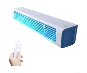 Lecreatekit Condizionatore d'aria portatile da parete con installazione wireless, senza bisogno di fori, adatto per casa e ufficio, risparmio energetico e telecomando (B)