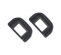 Lecreatekit Confezione da 2 oculari EF per Canon per mirino DSLR EOS 1000D, 550D, 500D, 450D, 650D, 600D, 400D, 350D, 300D, DSLR, in plastica, colore nero
