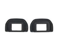 Lecreatekit Confezione da 2 oculari in gomma per mirino Canon EOS 600D 550D 500D 450D 400D 350D 300D 1100D 1000D per Rebel T3i T2i T1i XSi