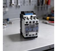 Lecreatekit Contattore CA 24V CJX2-1810, relè di avviamento motore trifase 32A con contatto 1NO, bobina di rame 50/60Hz per controllo industriale della potenza