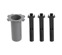 Lecreatekit for grohe 14048000 - Set di prolunga di ricambio per finiture doccia Grohtherm SmartControl, distanziatore regolabile da 2,5 cm, struttura in metallo di alta qualità, supporta sistemi a 3