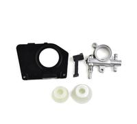 Lecreatekit Gruppo olio per motosega, compatibile con modelli 25CC 2500 tra cui coperchio ingranaggio a vite senza fine e ugello iniettore, kit di accessori di ricambio