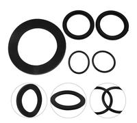 Lecreatekit Kit di guarnizioni di ricambio per filtri per piscina: compatibile con tubo ID da 3,8 cm, include 2 O-ring 10262, 2 rondelle a gradino 10745, 2 guarnizioni piatte 10255 (25076RP, 28633