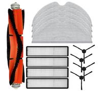 Lecreatekit Kit di parti di ricambio per robot aspirapolvere Mova Z500 L600, include spazzole laterali a rullo principale, filtri e panni per mocio, set di accessori facili da installare