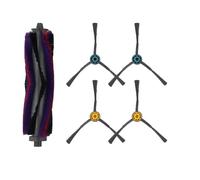 Lecreatekit Kit spazzole laterali centrali di ricambio, compatibile con M9 per eureka NERE10s E10S per obode A8 Plus per eta Aurum PRO 6241, parti di ricambio in plastica nylon per robot aspirapolvere