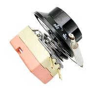 Lecreatekit Manopola per forno elettrico, termostato 60-200 °C, interruttore di controllo della temperatura, 250 V, 16 A, con sonda da 0,7 m, per scaldabagno, friggitrice, elettrodomestico da cucina