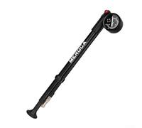 Lecreatekit Pompa compatta per forcella anteriore, ammortizzatore posteriore, pneumatico leggero, regolazione accurata della pressione