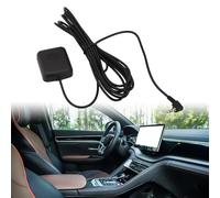 Lecreatekit Ricevitore antenna GPS esterna, 3,5 mm ad angolo retto, ottimo segnale boost, compatibile esterno, per dash cam, dash camera miglioramento del segnale