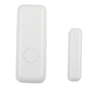 Lecreatekit Sensore wireless per porte 433 MHz, per sistema di allarme di sicurezza domestica, rilevatore magnetico in ABS con portata di 120 m, facile da installare per l'ingresso dell'armadio del