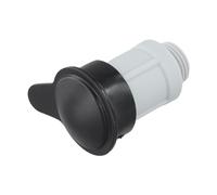 Lecreatekit Set di ricambio per valvola a getto d'aria intex e copertura, struttura in plastica e gomma flessibile per 26165EH, 26167EH e altre piscine fuori terra, valvola 2,4 x 4,7 cm + tappo 1,6 x