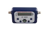 Lecreatekit SF-95DR - Ricerca segnale satellitare digitale con bussola integrata, display LCD e retroilluminazione blu per banda C/Ku/Ka - 130 × 65 × 27 mm