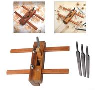 Lecreatekit Squisita pialla per scanalature in legno, perfetta per la lavorazione del legno e la riparazione di strumenti (A)