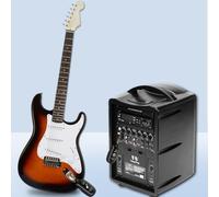 Lecreatekit Wireless Guitar System Trasmettitore e Ricevitore 30m Gamma 4ms Latenza 20Hz-20kHz USB Ricaricabile per Chitarra Elettrica