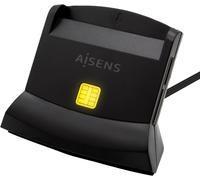 LECTOR DE DNI Y TARJETAS ASCR-SN04CSD-BK NEGRO