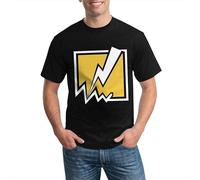 Lectoure Pure Men's Rainbow Six Siege T-Shirt Breathable Crew Neck Black XXL