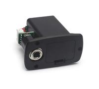 Lectric - Custodia per batteria per chitarra e basso, 9 V, colore: nero