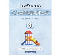 LECTURAS COMPRENSIVAS 1: Cuaderno de lecturas para aprender a leer.: Lecturas con letra ligada - Textos de iniciación - LEER, COMPRENDER Y APRENDER - Para niños de 5 a 8 años