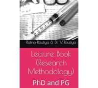 Lecture Book (Research Methodology): PhD and PG