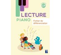 Lecture piano CP - Fichier de différenciation - programmes 2025