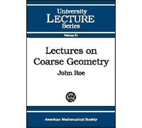 Lectures on Coarse Geometry (Tascabile) University Lecture Series