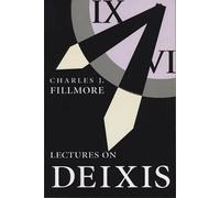 Lectures on Deixis