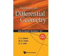 Kai S Lam Weihuan Chen Shiing-she Lectures On Differential G (Copertina rigida)