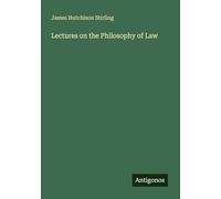 Lectures on the Philosophy of Law