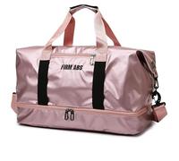 LEcylankEr Borsone Palestra Donna Uomo con Scomparto per Scarpe Borsone da Viaggio Impermeabile per Uomo e Donna Borsa Palestra Grande Elegante con Scomparto Umido (Rosa)