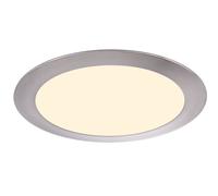 LED 12 W pannello da soffitto luce da incasso camera da letto corridoio faretto argento lampada Globo 12356