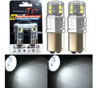 LED 15W P21/5W Bianco 6000K Due Lampadina Luce Stop Freno Ricambio Upgrade