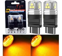 LED 15W 3057 Arancione Ambra Due Lampadina Luce Retro Giro Signal Ricambio Stock