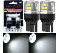 LED 15W 7441 Bianco 5000K Due Lampadine Luce Anteriore Giro Spia Ricambio Azione