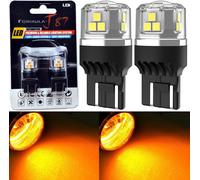 LED 15W W21/5W Arancione Ambra Due Lampadina Luce Anteriore Giro Signal Parco
