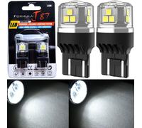 LED 15W W21/5W Bianco 6000K Due Lampadina Luce Freno Stop Coda Parco Ricambio