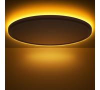LED 1800K- 24W+6W Plafoniere dimmerabili con telecomando e timer, lampada da soffitto a pannello 3000K-6500K dimmerabile per camera da letto, camera dei bambini, soggiorno, corridoi, cucina, bagno