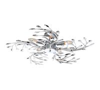 LED 20 watt plafoniera cromo acrilico sala da pranzo rami illuminazione lampada a 5 fiamme