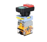 LED 220V 12V Doppio interruttore 1NO1NC Pulsante 22MM STOP Interruttori di alimentazione con luce 2NO(2NO With Light,12 V)