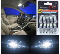 LED 3030 Luce Bianco 5000K 912 Dieci Lampadine Interno Cargo Tronco Sostituzione