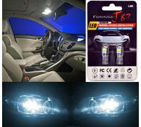 LED 3030 Luce Bianco 6000K 194 Due Lampadine Cruscotto Controllo Gruppo Ricambio