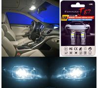 LED 3030 Luce Bianco 6000K 194 Due Lampadine Alto Mount Stop 3rd Freno Ricambio