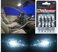 LED 3030 Luce Bianco 6000K 921 Dieci Lampadine Interno Cargo Tronco di Ricambio