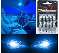 LED 3030 Luce Blu 10000K 168 Dieci Lampadine Interno Mappa Ricambio Azione