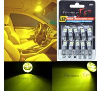 LED 3030 Luce Giallo 3000K 912 Dieci Lampadine Interno Mappa Ricambio Azione Per
