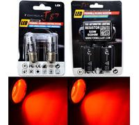 LED 3497 Rosso Resistenza Lampadina Alto Montante Stop Freno 3rd Lampada