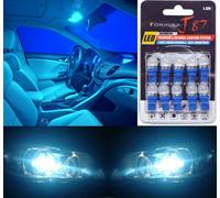 LED 5050 Luce Icy Blu 8000K 194 Dieci Lampadine Cruscotto Controllo Cluster