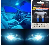 LED 5050 Luce Blu 194 10000K Due Lampadine Anteriore Laterali Indicatore Parking